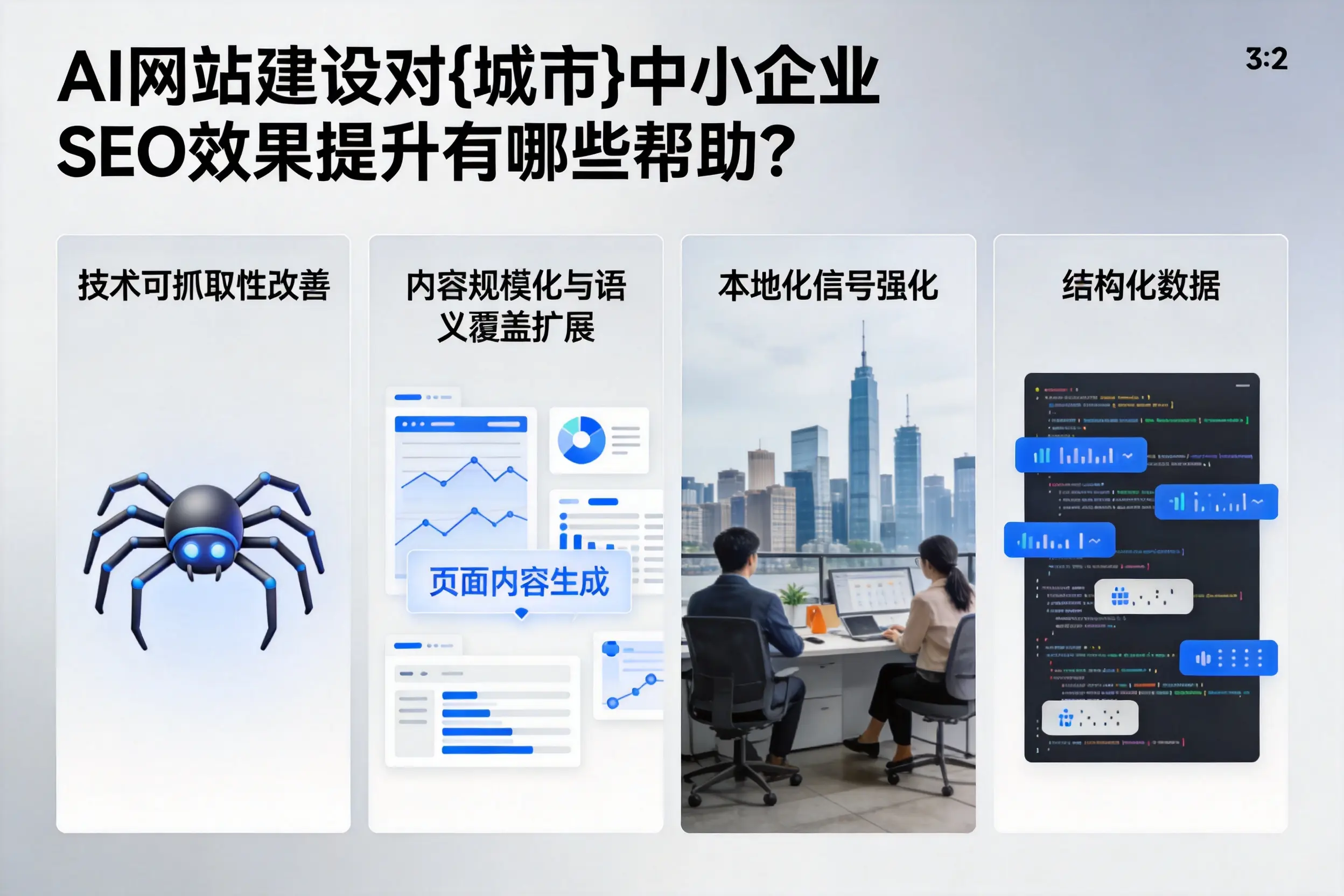 AI网站建设对东方中小企业SEO效果提升有哪些帮助？