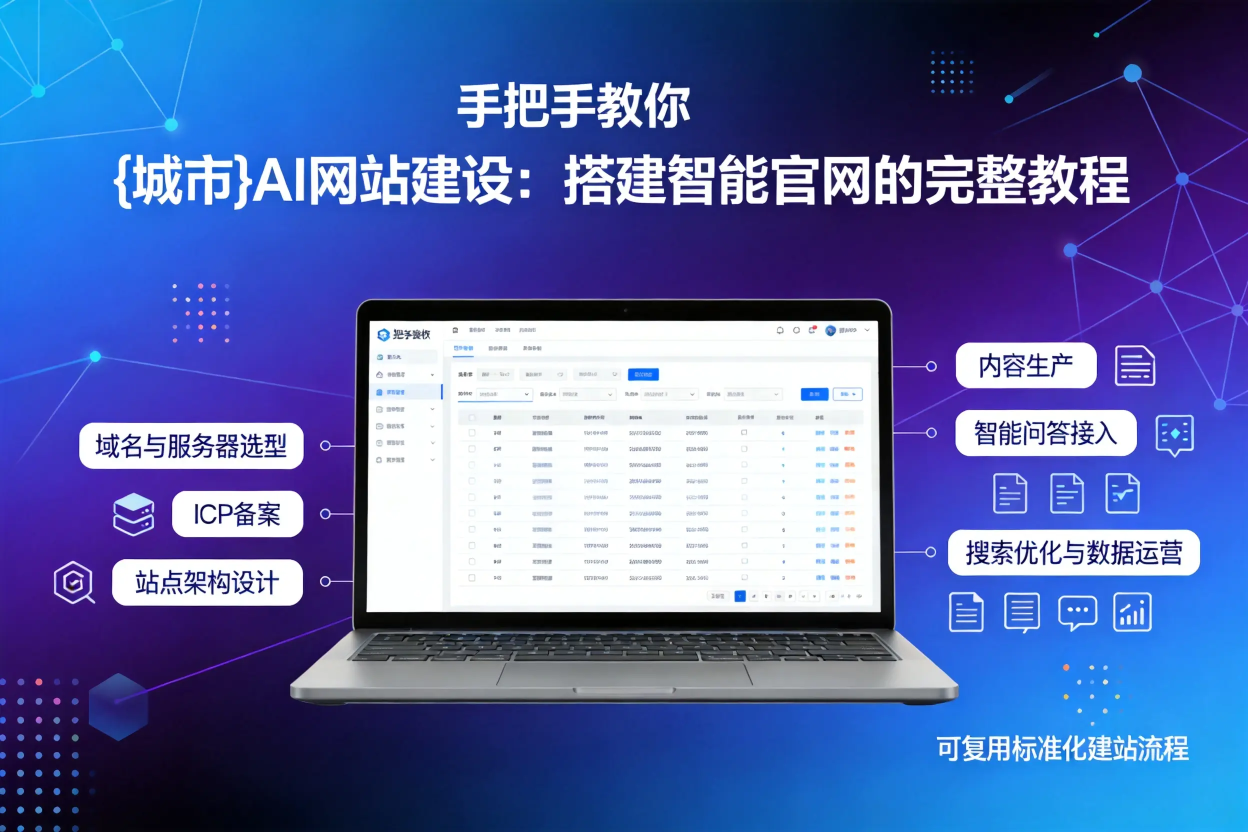 手把手教你东方AI网站建设：搭建智能官网的完整教程