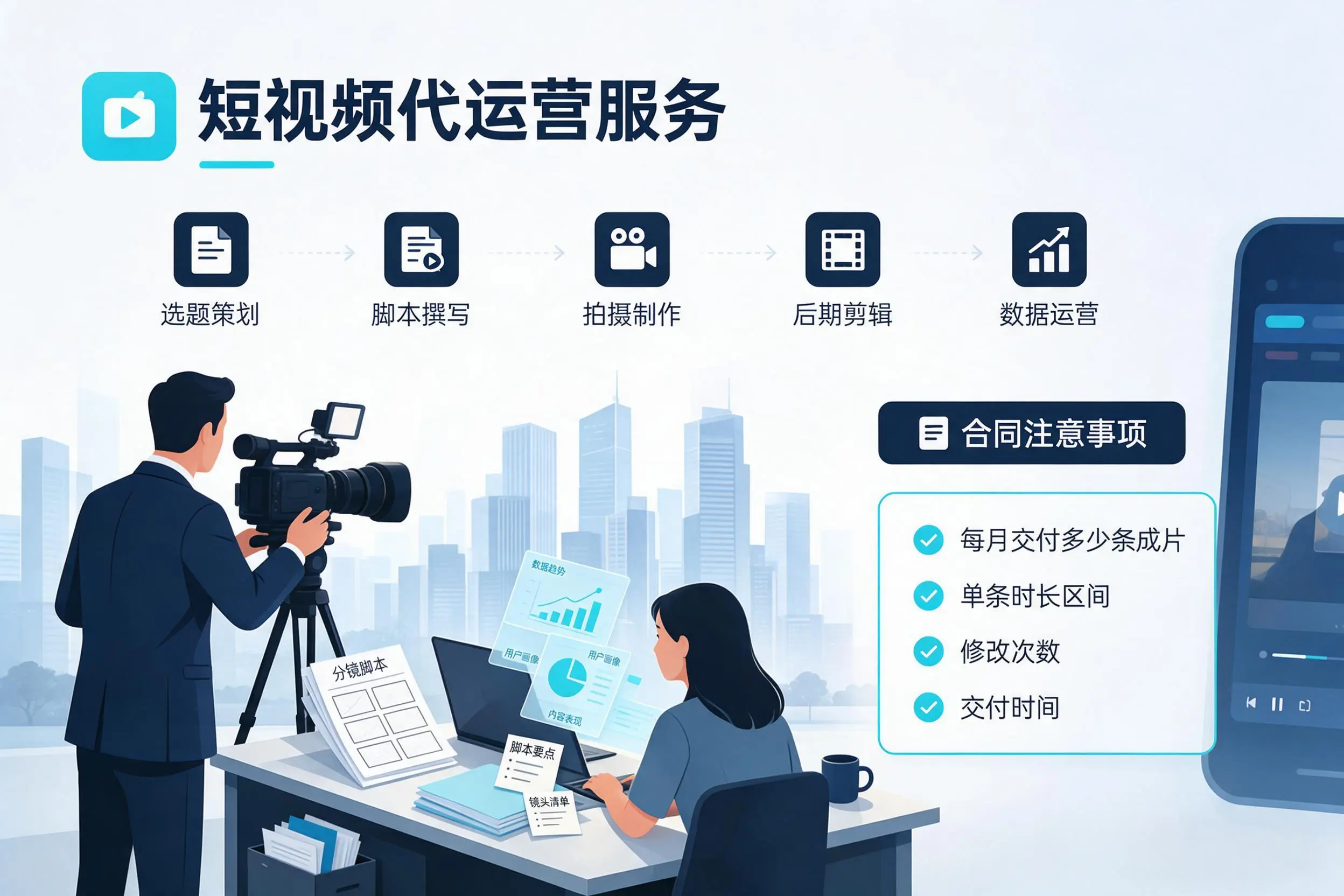 短视频代运营包含哪些服务？东方企业常见问题科普