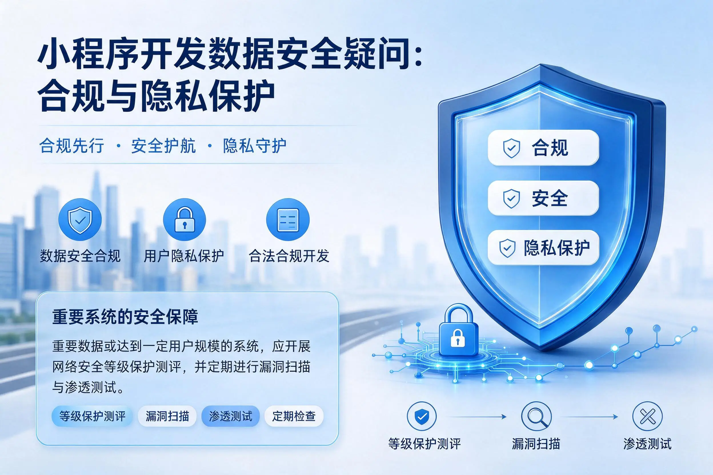 东方小程序开发数据安全疑问：合规与隐私保护
