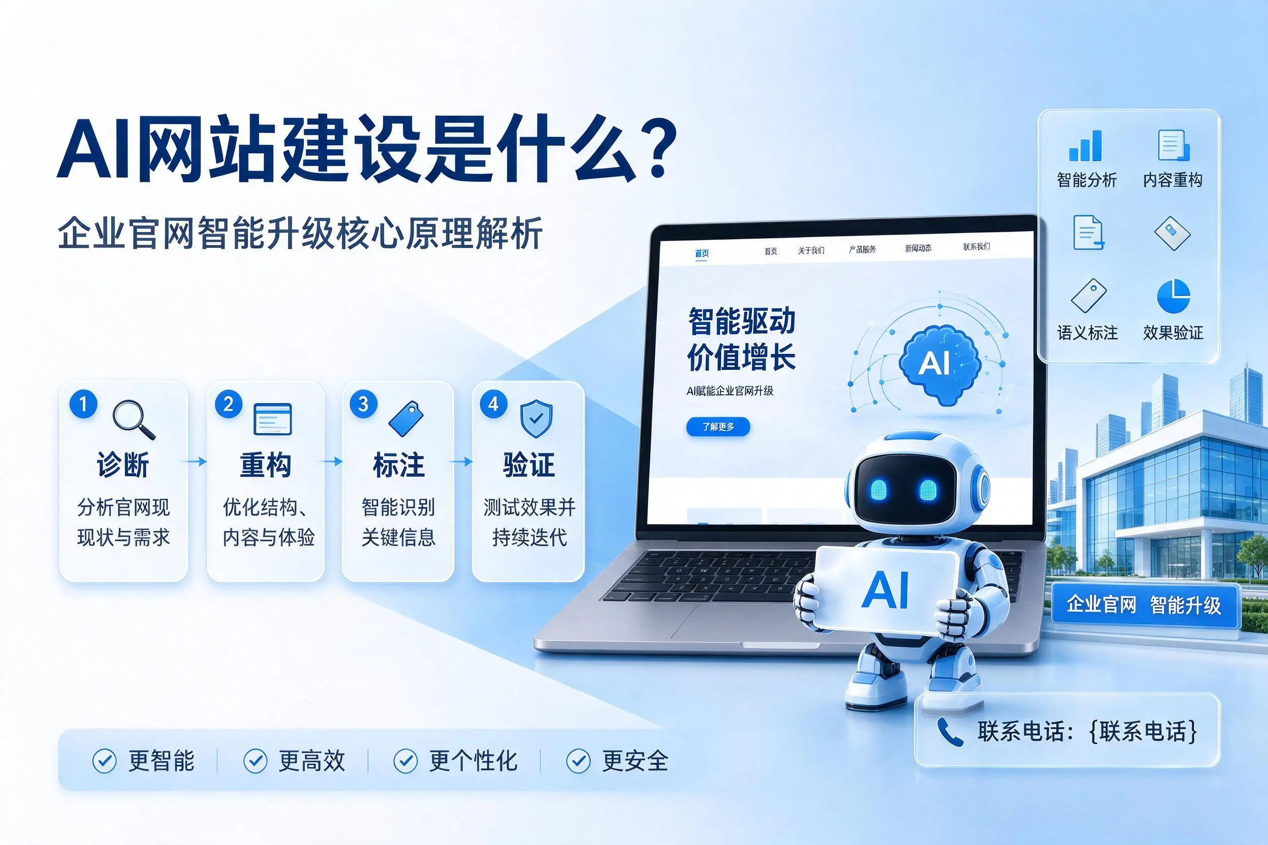 AI网站建设是什么?东方企业官网智能升级核心原理解析