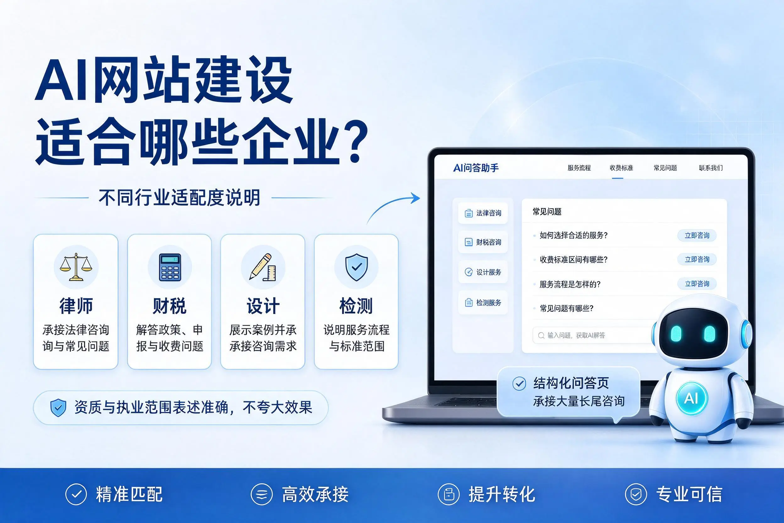 AI网站建设适合哪些企业?东方不同行业适配度说明